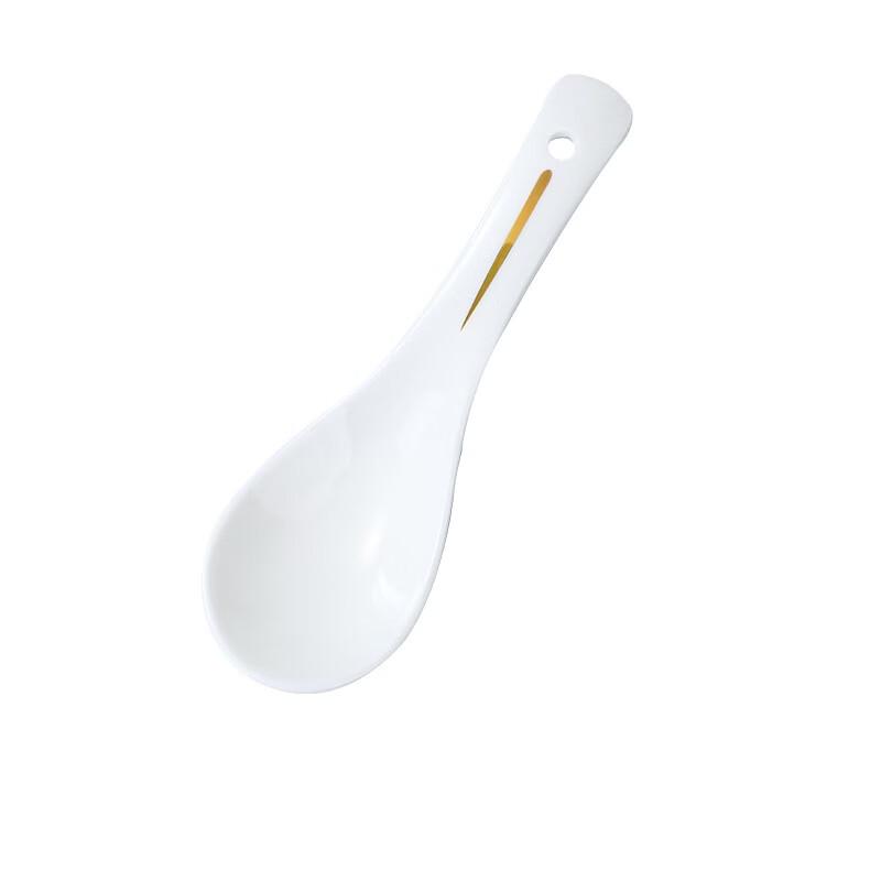 Qianxing Ceramic Bird's Nest Stew Bowl & Spoon Set
