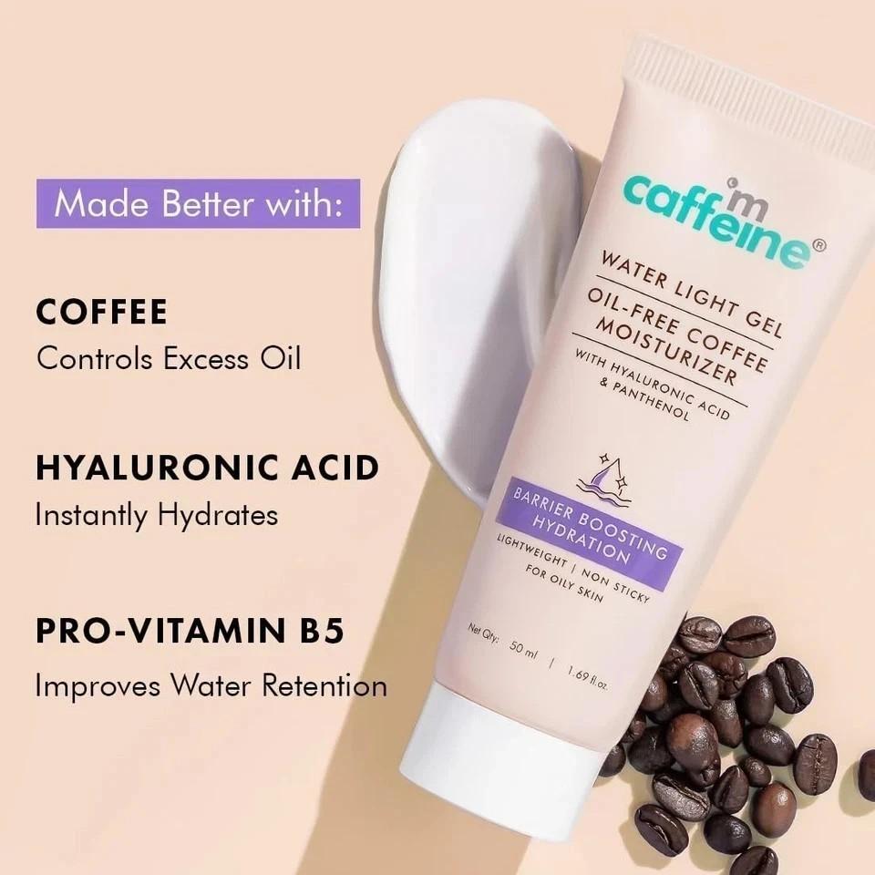 mCaffeine Water Light Gel Oil-free Coffee Moisturizer - 50ml