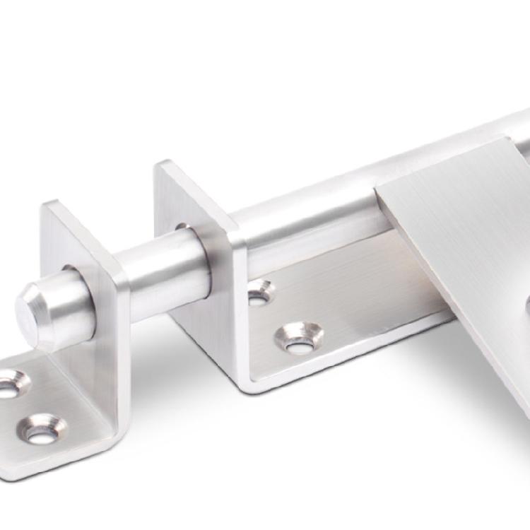 Stainless Steel Door Lock Sliding Bolts Latches Hasp Heavy Duty Garden Shed Sliding Lock for Fence/Wood/Barn Door