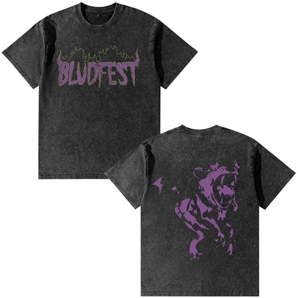 

Yungblud Lowlife Album Logo Washed T Shirts Men Women Clothing Fashion Short Sleeve T-shirts Cotton Oversized T-shirt Top 3XL