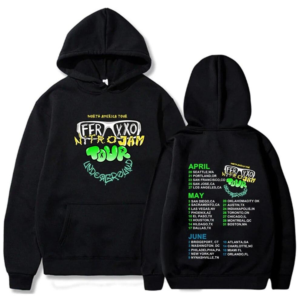 

Feliz Cumpleanos Ferxxo 2023 Tour Hoodies Men Women FEID North America Sweatshirt for Fans Unisex