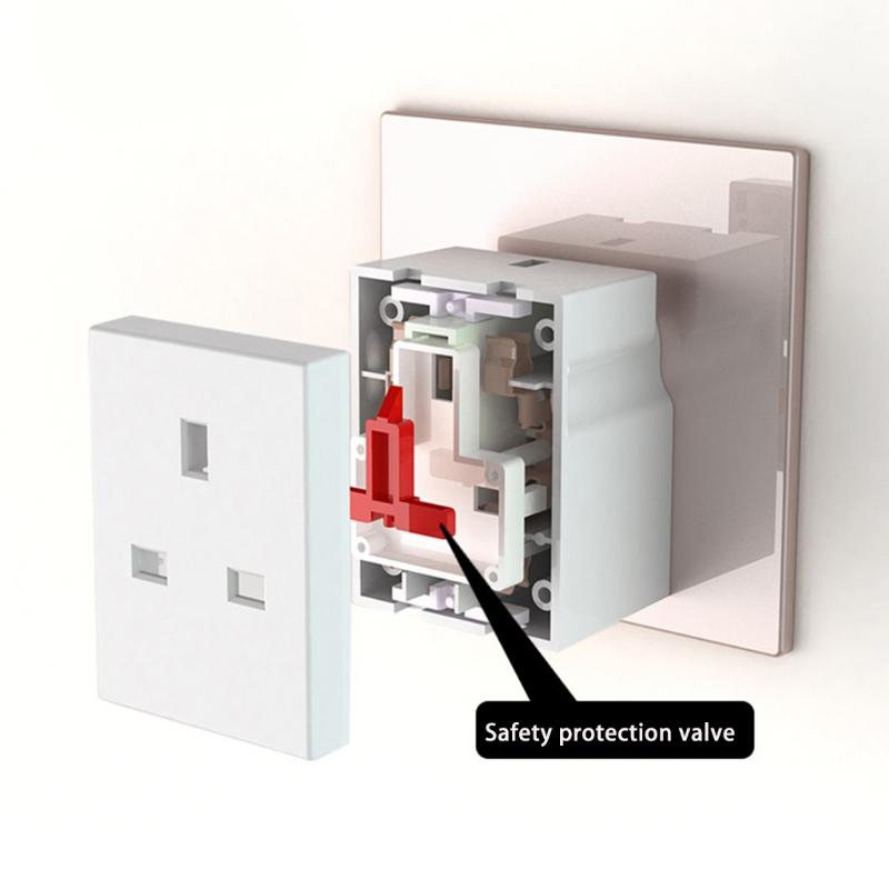 Power Extender Multiplug Block for Kitchen Office PC TV ndoor Lighting 250V 13 Amp 3 Way Triple Plug Adaptor Multi Plugs