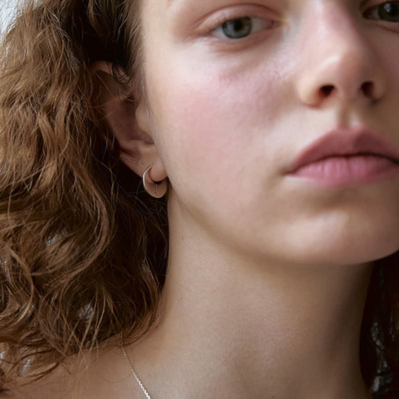 Mimesi Luna Flat Earring