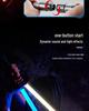 Dual RGB 15-Color Metal Lightsaber Toy - Star Wars Force Laser Sword for Dueling