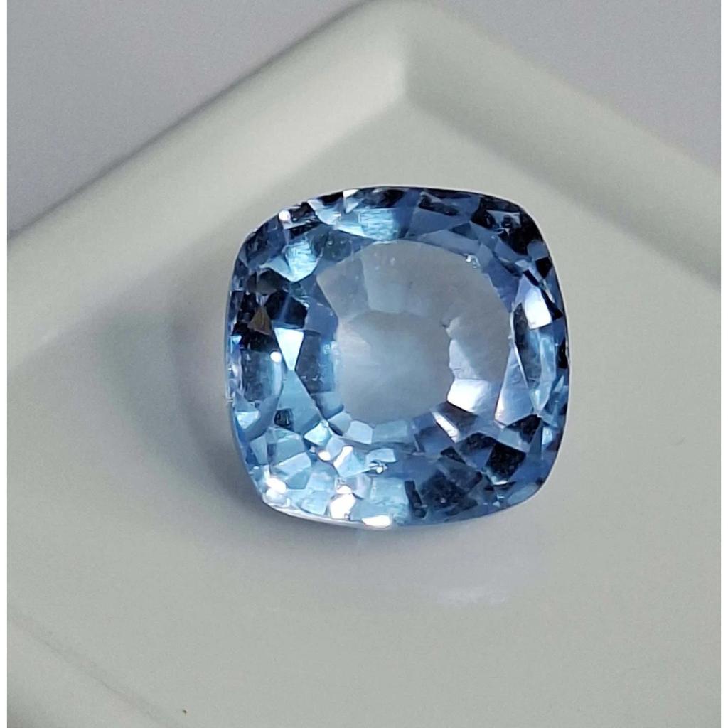 Certified Natural Blue Aquamarine Cushion Cut 4-6 Ct Stunning Loose Gemstone