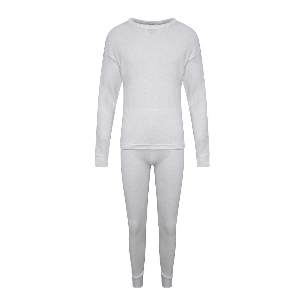 K Collection Childrens/Kids Long-Sleeved Thermal Base Layers Set