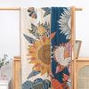 80x160cm Sunflower Bath Towel Five-layer Pure Cotton Gauze Large Towel Absorbent Quick-drying All Seasons Bathroom Wrap The Body