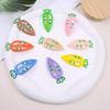 Girls Candy Clip Carrot Headwear Solid Color Carrot Clip Hair Accessories Lovely Headwear Hairpins Advanced Princess Headdress Hair Clip