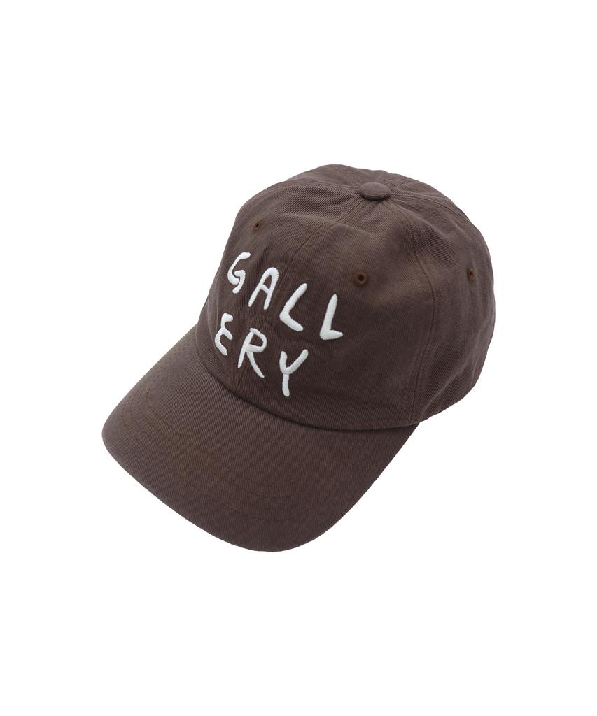 1011 GALLERY Gallery Logo Ball Cap - Brown