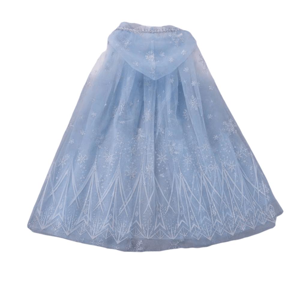 Sequined Children Cloak Shiny Shawl Girls Hooded Cloak Fairy Cosplay Costume Cape Halloween Party