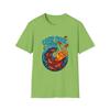 Unisex Softstyle T-Shirt Surreal Psychedelic Carp Pool Tunnel Pop Art Graphic
