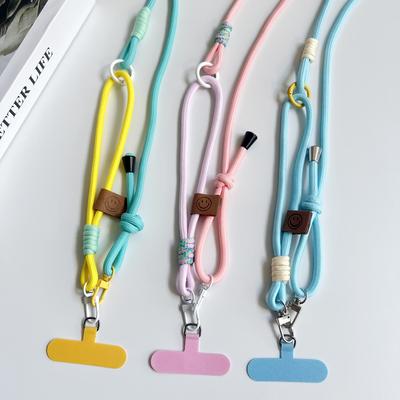 Simple Two-in-one Mobile Phone Lanyard, Crossbody Strap, DIY Wrist Short Rope, Multi-Functional Adjustable Fancy Lanyard