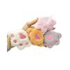 Paw Cat Cute Plush Keychain With Soft Short Plush For Bag Decoration And Gift