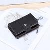 Key Case Soft Leather Waist Hang Key Holder with 6 Keyrings Keys Organizer for Men Women Daily/Travel Use