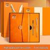 In-Stock A5 Notebook: Business Gift with Thickened Soft Leather, High-Appearance Design, Buckle Closure, and Gift Box