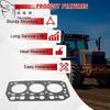 Cylinder Head Gasket MM409815 MM434005 1PC Engine Cylinder Gasket For K3D K3E K3F Engine S245 S255 Tractor MS02M Excavator