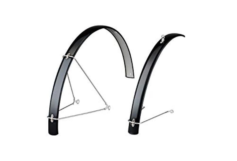 BRIDGESTONE Real Stream Mudguard Set BL RS26DXW P6001 F129109BL (Black)