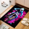 1PC Motocross jump neon paint splashes Carpet for Living Room Bedroom Sofa Home Decor Rus Non-slip Floor Mat Luxury Gift