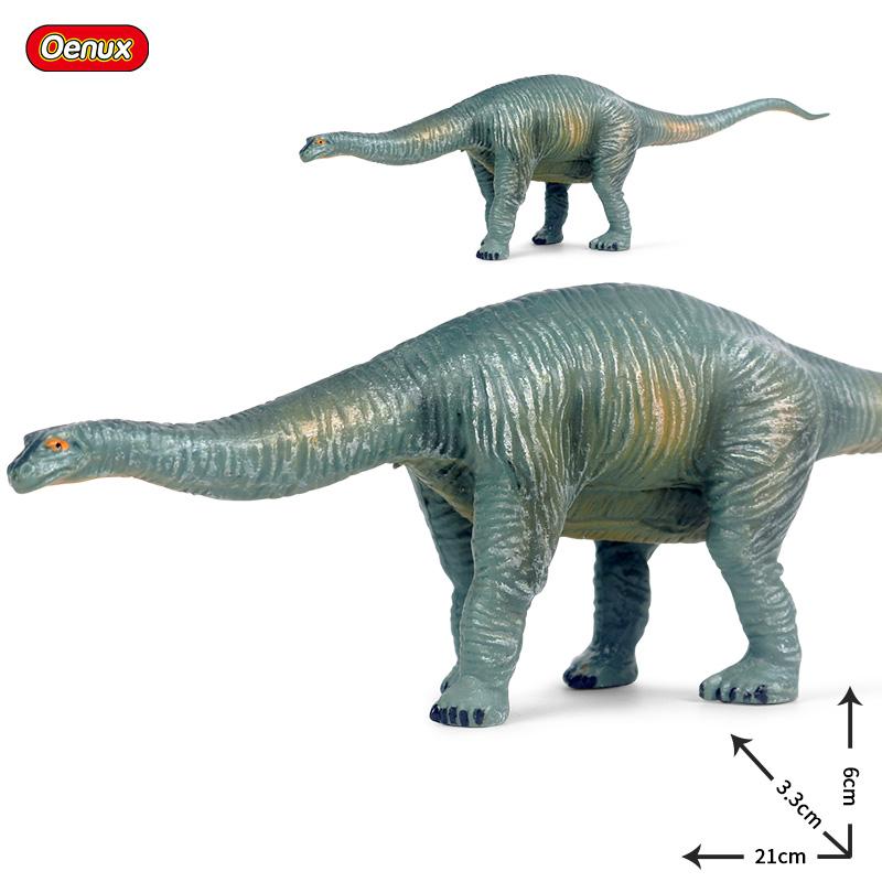 Oenux Jurassic Carnivorous Carnotaurus Figures Dinosaur Brinquedo Tyrannosaurus Model Collection PVC High Quality Toy Kids Gift
