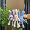 Rabbit Sweet Plush Doll Keychain Cute Soft Toy Accessory Perfect For Collectors Or Gifts