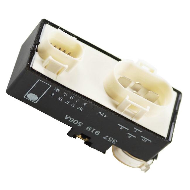 TOPAZ 3A0919506 Cooling Fan Control Switch Relay Module Kit Compatible with Volkswagen Jetta Golf 1994-1999 Passat 1995-1997 Cabrio 1995-2002 Corrado
