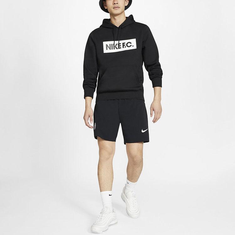 Nike Sweatshirts Men's Black Hooded Thickened Regular CT2012-010