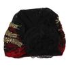 Turban Cap Floral Lace Caps Embroidery Beanie Hair Cover Cap Women Headscarf  Lady Female