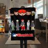 1PC Limp Bizkit Print Flannel Blanket, High Quality Comfortable for All Seasons, Home Decor, Warmth and Comfort, Perfect for Christmas Gifts