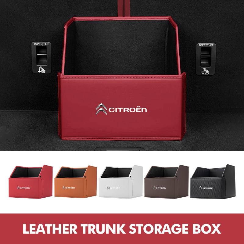 Large Capacity Car Trunk Folding Multi-Purpose Storage Box For Citroen C5 C1 C2 C6 C4L DS3 DS4 DS5 C-Elysee Grand Berlingo ajz256