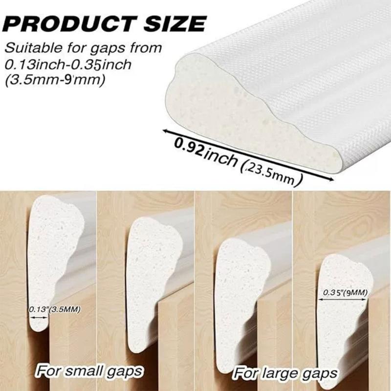 Easyly Application Auto Adhesive PU Gaps Filler for Window and Door Frame Creating a Quiet Home Environment Effectively