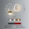 Modern Children Wall Lamp LED Star Projector Decorate Kids Wall Light Bedroom Space Creative Astronaut Sconces Indoor Lighting