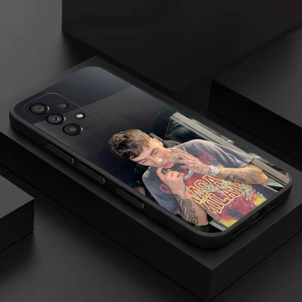 Singer T-Tony B-Boy Cool Phone Case For Samsung S 9,10,21,30,22,23,24,25,26,Ultra,Plus,Lite,FE,4,5G Black Soft Case