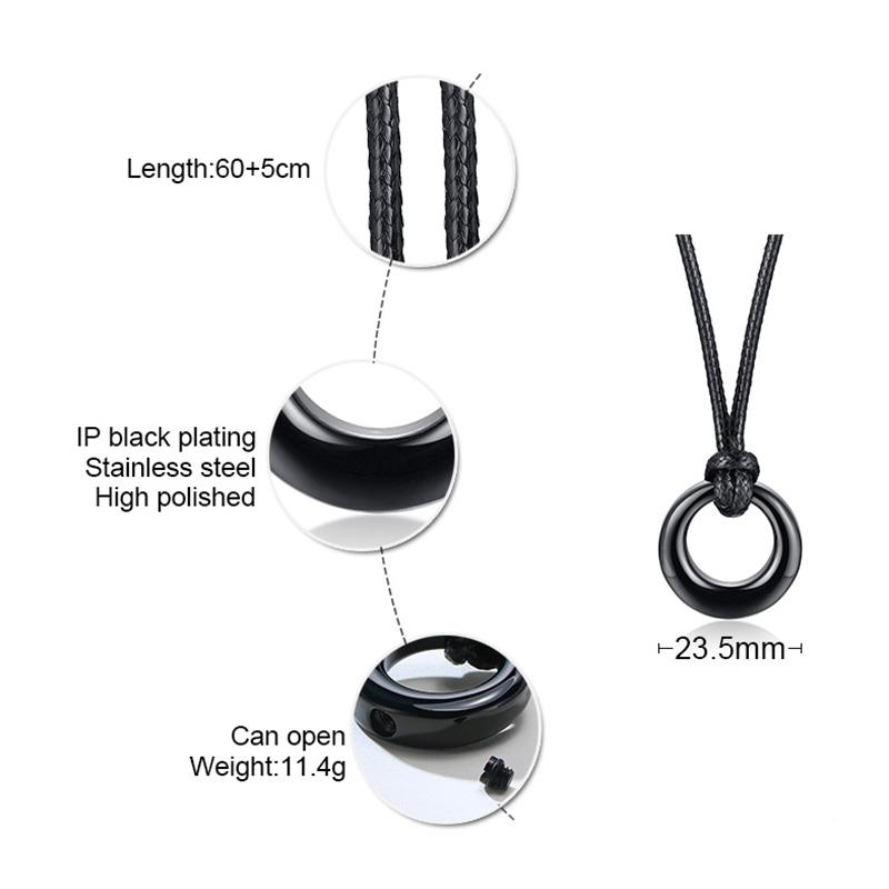 Circle of Life Eternity Love Karma Necklaces,Memorial Pendant Ashes Necklace Bracelets for Women Men,Keepsake Cremation Zircon