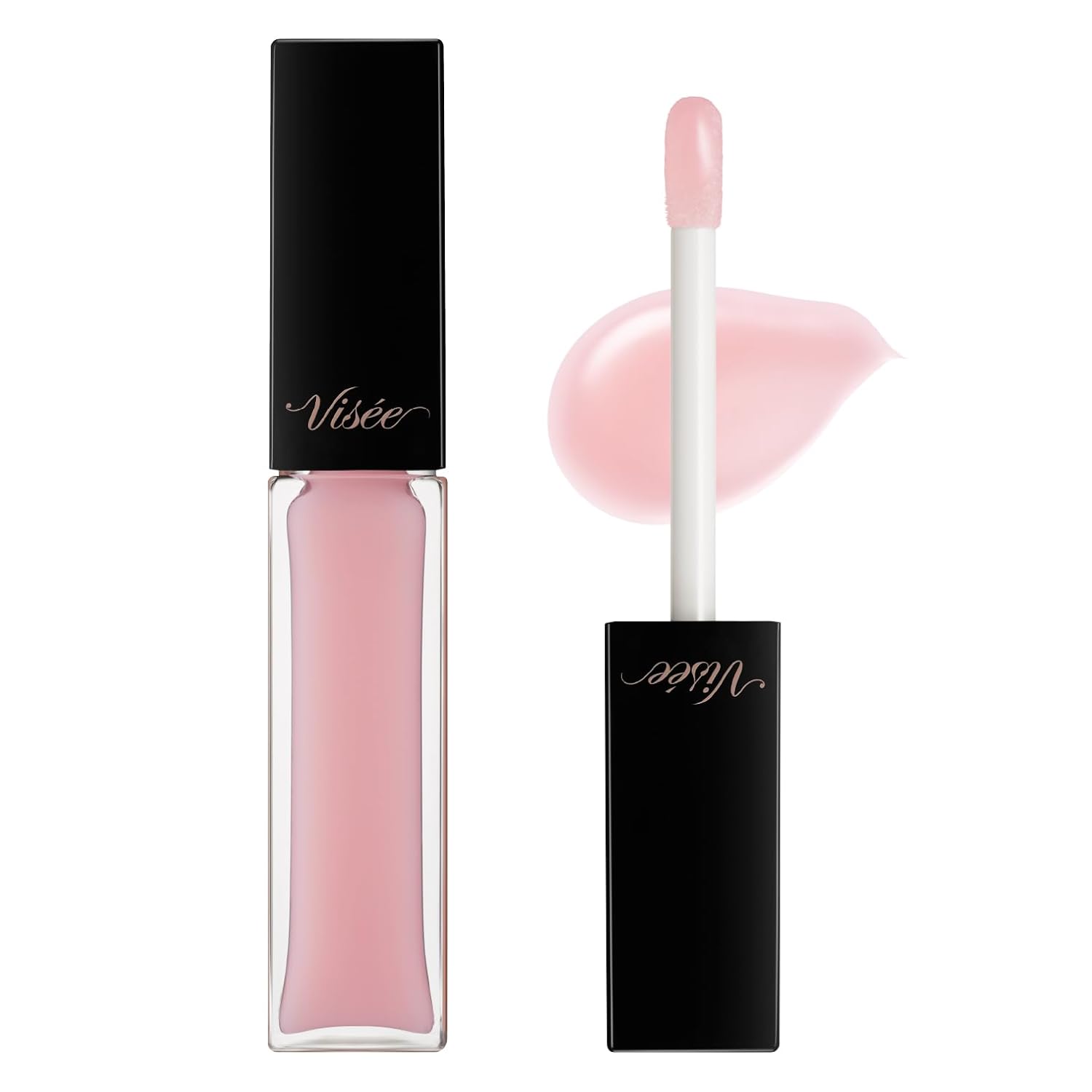 Visee Essence Lip Plumper SP001 Sheer Pink Gloss Color Enhancement Plumping Moisturizing Warming 5.5mL