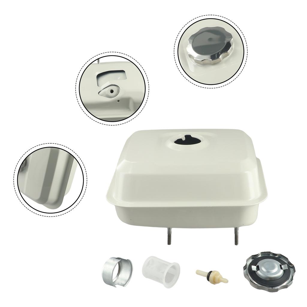 Easily Integrates Replacement 3L Fuel Tank Assembly Designed Specifically for Use In Various For Honda Engine Models