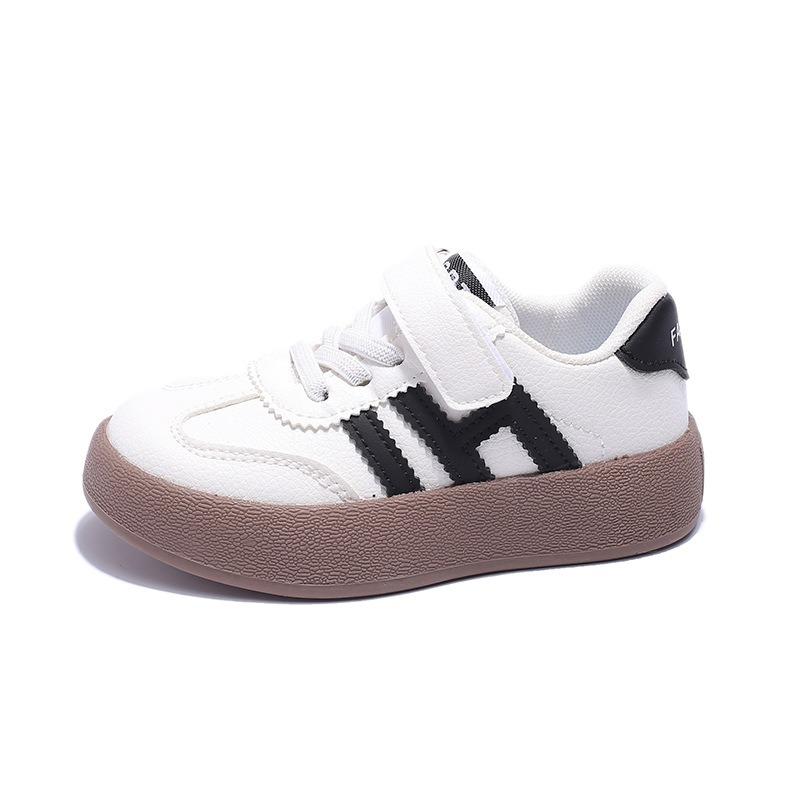 Unisex Kids Boys Girls Simple Style Low Top Thick Sole Casual Sports Sneakers