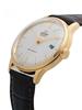 Men's Mechanical Watch Features An Automatic Movement, A Stainless Steel Case, And A Leather Strap For Daily Gatherings, Etc RA-AC0M01S10B