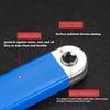 Compact Offset Extension Wrench 4 Adapter for Automotive Hand Tool