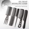 6Pcs/set Professional Hair Cutting Comb Hair Cut Comb High Quality Thicken Barber Salon Hair Style Comb Hairdressing Hairbrush