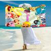Personalized customized proof beach towel with Happy Tree Friends pattern - soft, absorbent,quick-drying,perfect swimming,camping&bathing