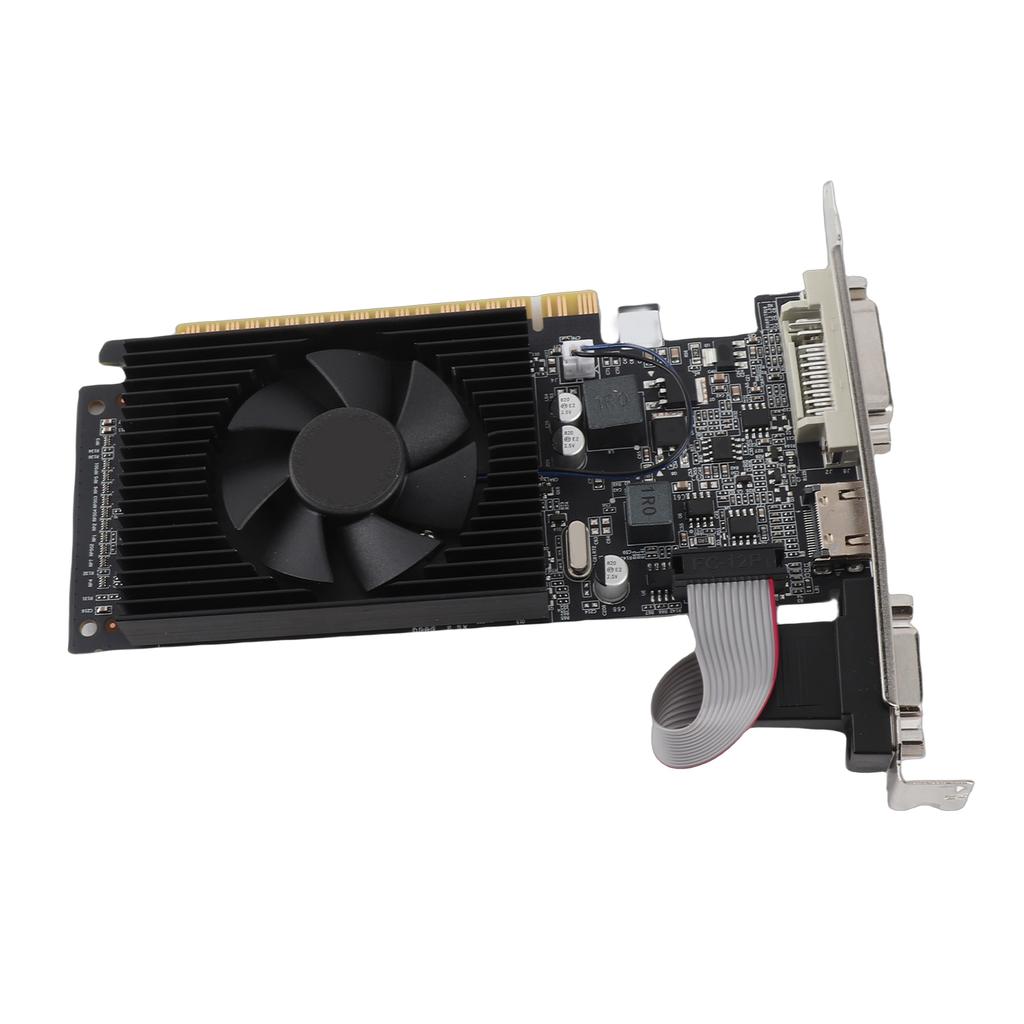 JINGSHA GT210 Graphics Card 1GB DDR3 64bit Memory Video Card Computer Graphics Card Support HD+VGA+DVI D Ports for