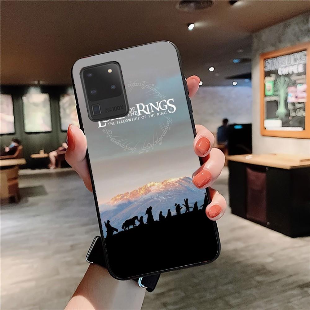 Movie Rings Of The Lords Phone Case For Samsung S9 S10 S20 S21 S22 S23 S30 S23 Plus Lite Ultra FE S10 Lite Fundas
