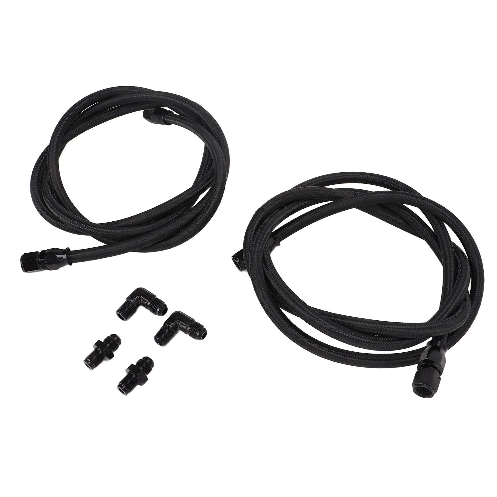 

7 футов Шланг линии охлаждения трансмиссии из ПТФЭ с фитингами 6AN для 4L60 700R4 TH350TH400 Trans