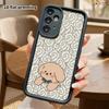 Phone Case: 2D Flat Samsung Galaxy A34 A35 M05 M06 S20 S22 S21 FE Plus 5G Protective Case, Teddy Puppy, Christmas and Halloween Gifts