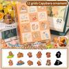 Capibara Capybara Birthday Decoration Disposable Tableware Birthday for Bara Baby Shower Tableware Balloons Capibara Cumpleaños