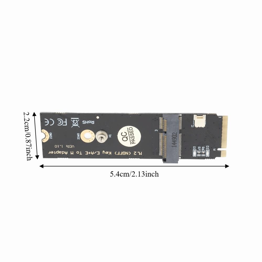 Plug and Play M.2 NGFF A E Key Adapter No Driver Required M.2 Key M Convert Card Gaming PC