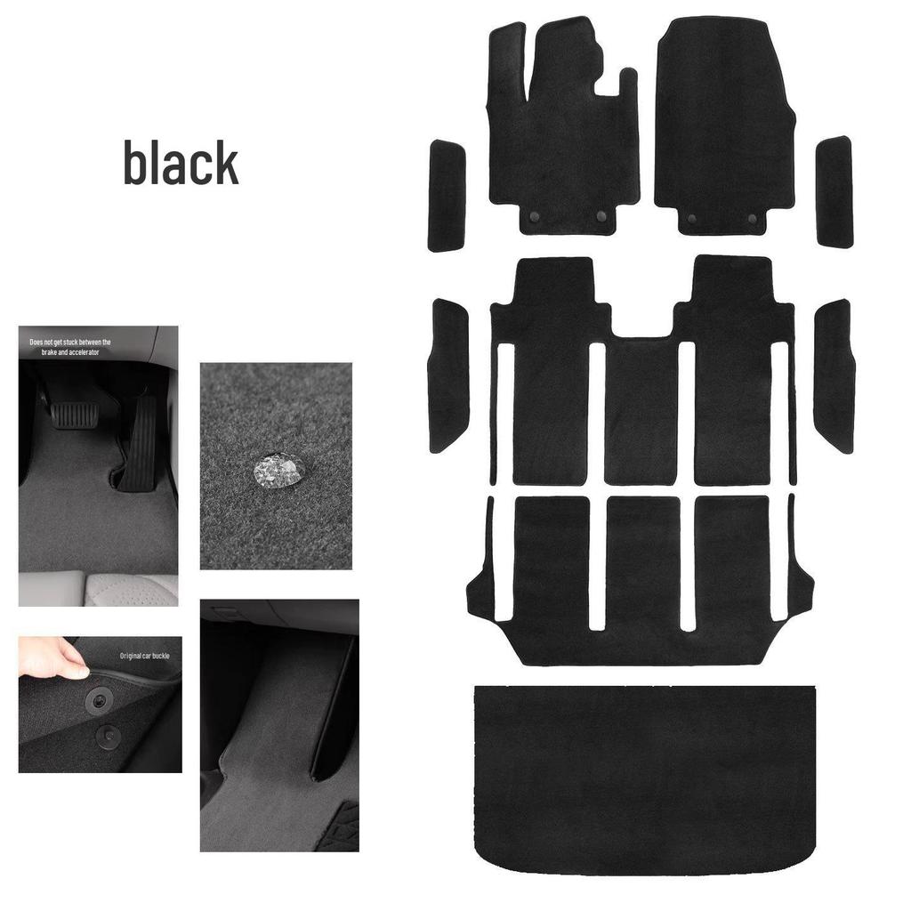 Ideal Mega Home & Car Floor Mats - Australian Wool Interior Carpet for Decoration & Protection