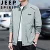 JEEP SPIRIT Men's Autumn/Winter Stand Collar Jacket