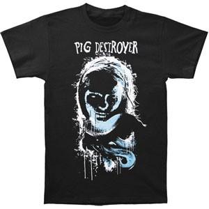 Men s Pig Destroyer Venom T-shirt XXXX-Large Black XXXL