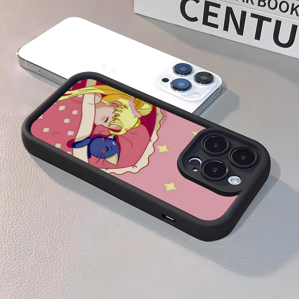 

Аниме Чехол для телефона S-Сейлор Мун Для IPhone 17 Air 16 E 15 14 Plus 13 12 11 Pro Max Силиконовый Мягкий Чехол iPhone 16 Plus